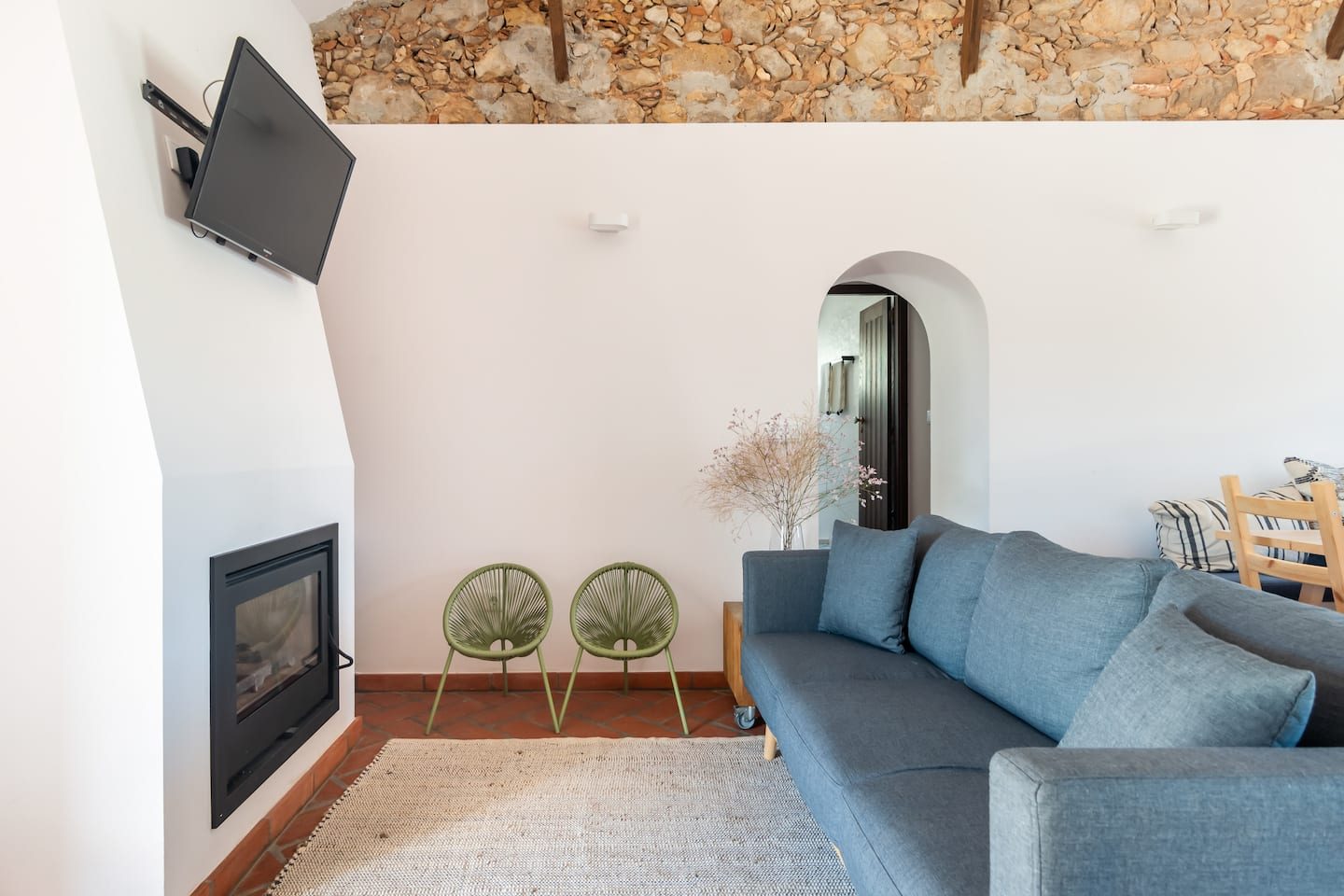Living space at Casa dos Duques
